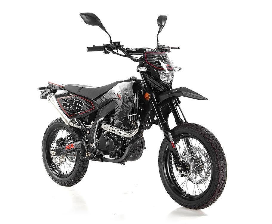 Apollo RX36C Deluxe Dual Sport Bike (DB36 DOT) 19″ front Tire 32″ seat Height, Street LEgal